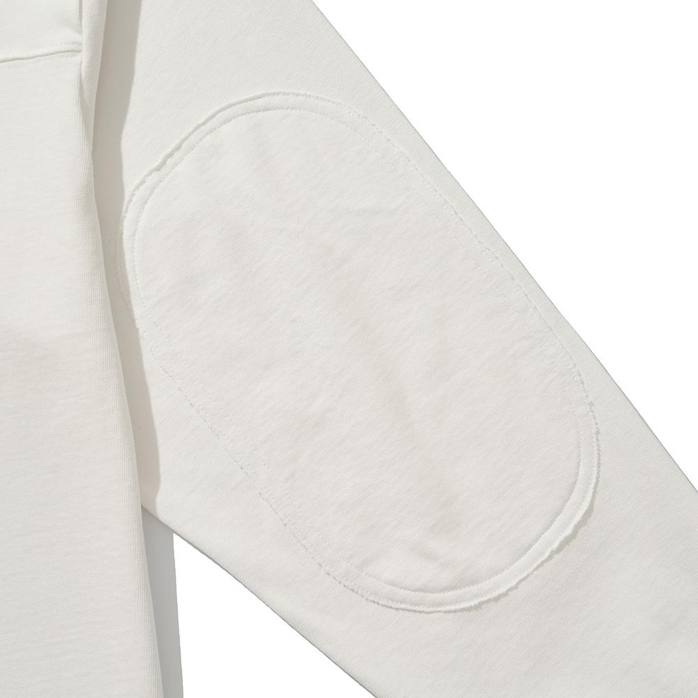 HISHANDER Round Patch Long Sleeve T-Shirts