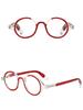 New Fashion Reading Glasses Anti-Blu-Ray Ultra-Clear Box Fashion Wind Power Reading Glasses