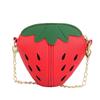 Adorable Mini Strawberry Chain Crossbody Bag For Girls Cute Coin Purse