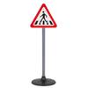 Conjunto de Placas de Trânsito de Chão 70cm para Aprendizagem e Brincadeira para Crianças Grande 5 Peças