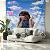 Aitana Name Wandteppich Ästhetischer Wandbehang Bedruckter Stoffdecke Dekorative Wandteppiche für Schlafzimmer Wohnzimmer Heimdekoration