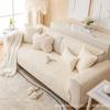 Vier Jahreszeiten Universal Einfarbig Sofamatte Einfach Gesteppt Bequem Atmungsaktiv Sofaservietten Weich Rutschfest Staubdicht Sofabezug