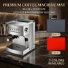 Silikon Kaffeemaschinenmatte Rutschfest Bar Küche Abtropfmatte Silikon Platzset Teematte