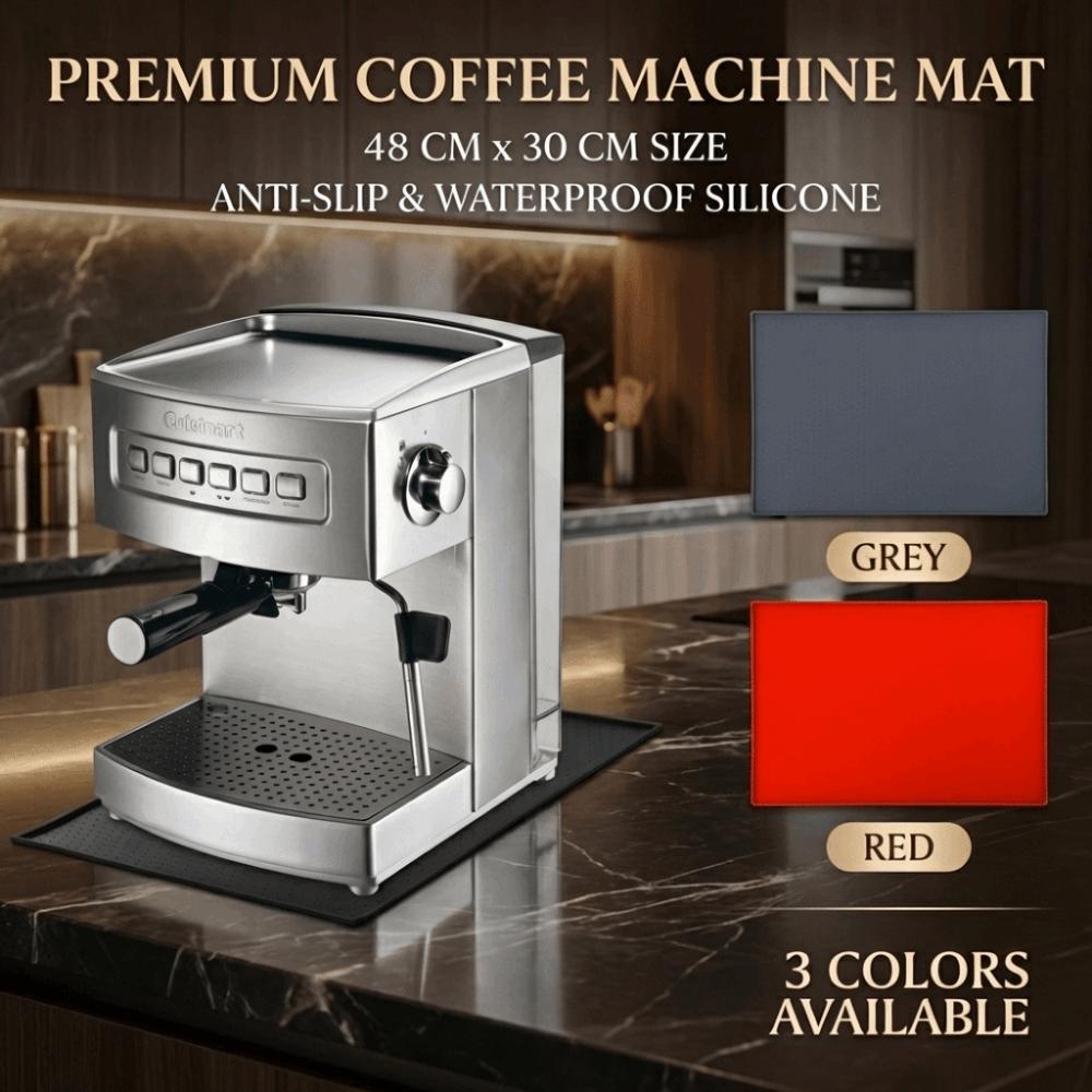 Silikon Kaffeemaschinenmatte Rutschfest Bar Küche Abtropfmatte Silikon Platzset Teematte