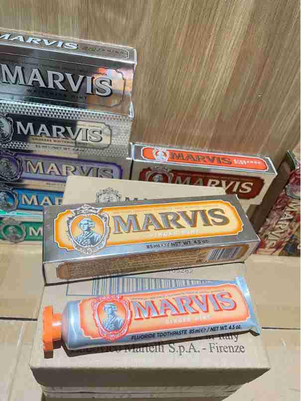 85 мл Зубная паста Mars Mint - Итальянская формула «Яркая белизна»