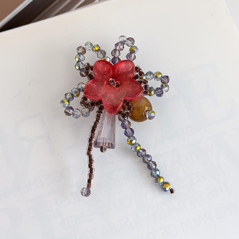 Shoe Decorations Imitation Pearl Colorful Flower Handmade DIY Beaded Shoe Buckle Shoes Decorative Accessories 2026 Fashion New