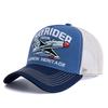 Hot Sale Cap Breathable Mesh Outdoor Baseball Cap Men Women SKY RIDER Embroidered Pattern Snapback Trucker Hat Cap