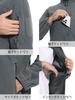 KEFITEVD Fleece Perfect for and Light Size 3XL Men's Jacket, Windproof, Hiking, Cycling, Military, Camping, Gray,