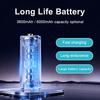 Best Selling 80000-120000 RPM High Wind Speed Turbo Fan ABS + Metal Sandblasting Jet Fan LED Digital Display Small Jet Blower