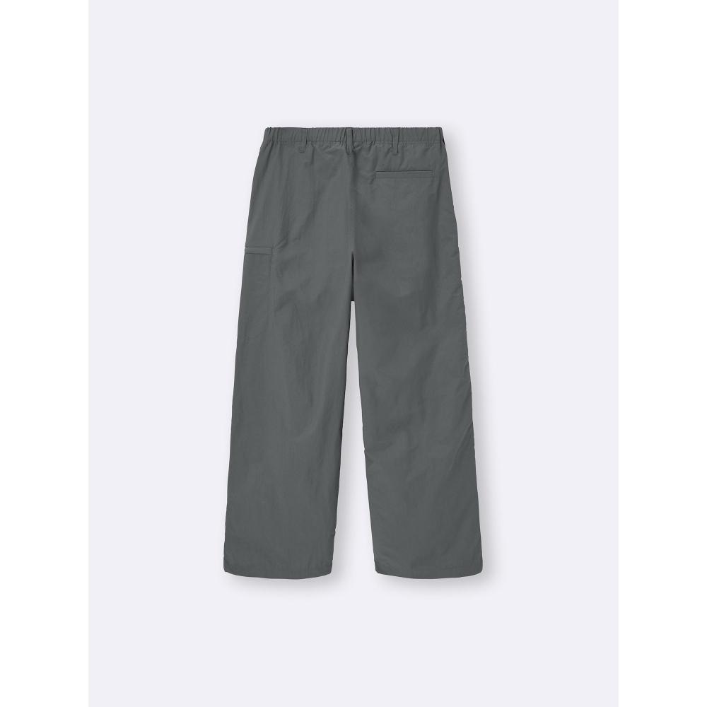 Gu By Uniqlo Nylon Zip Parachute Pants
