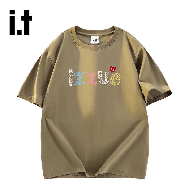 izzue Unisex Pure Cotton Round Neck T-shirt 2XL