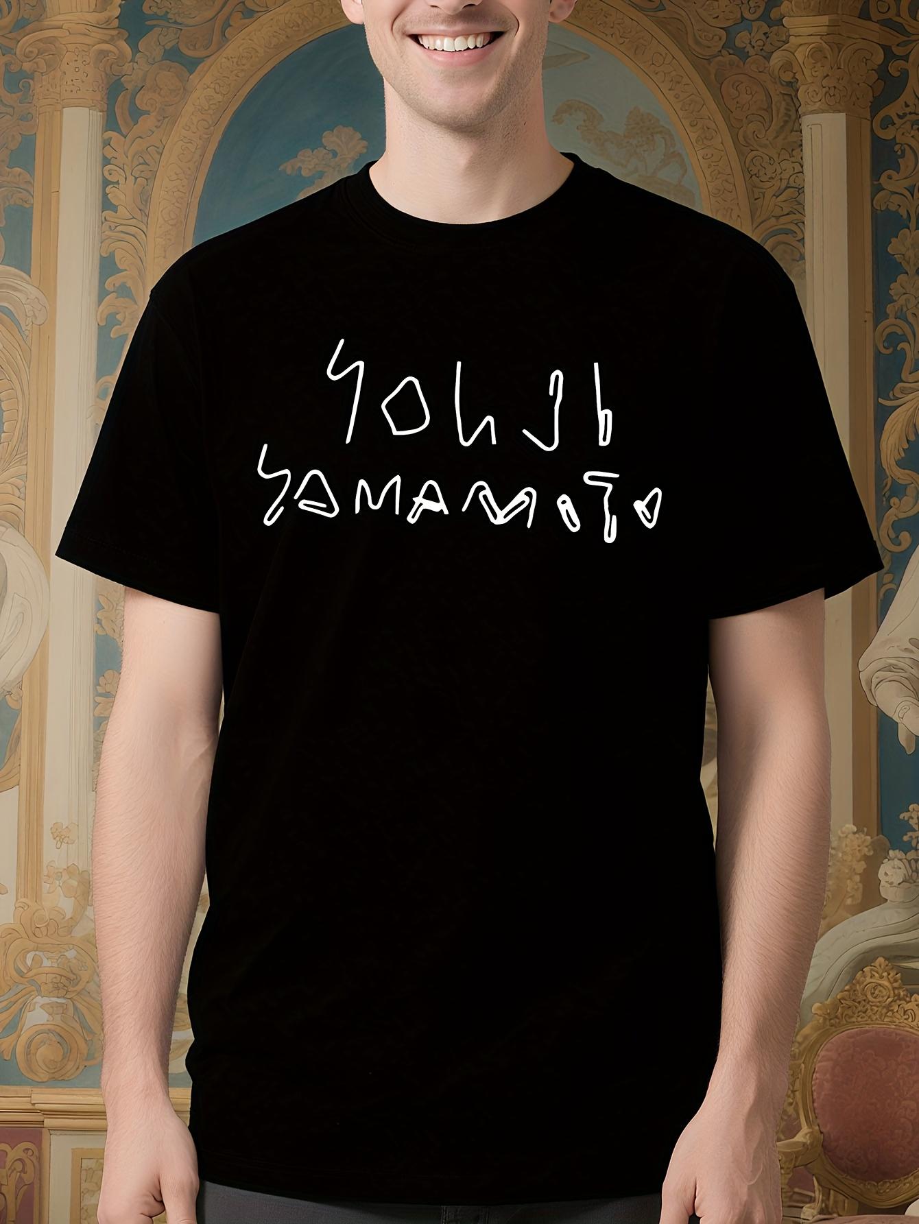Yamamoto Graphic Tshirt - Heavyweight 100% Cotton Crew Ne... XXXL