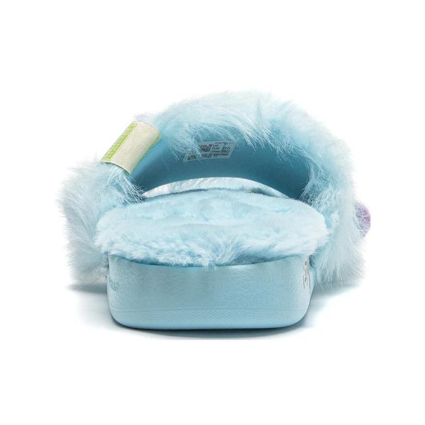 DISHINIGUAISHOUDAXUE x Li Ning Slide Slippers Women's Blue AGAT024-1
