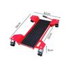 Motorcycle Repair Mover Steel Plate Moto Moving Bearing Tool Universal Wheel Moving Wheel,Maximum Load 300 Kg