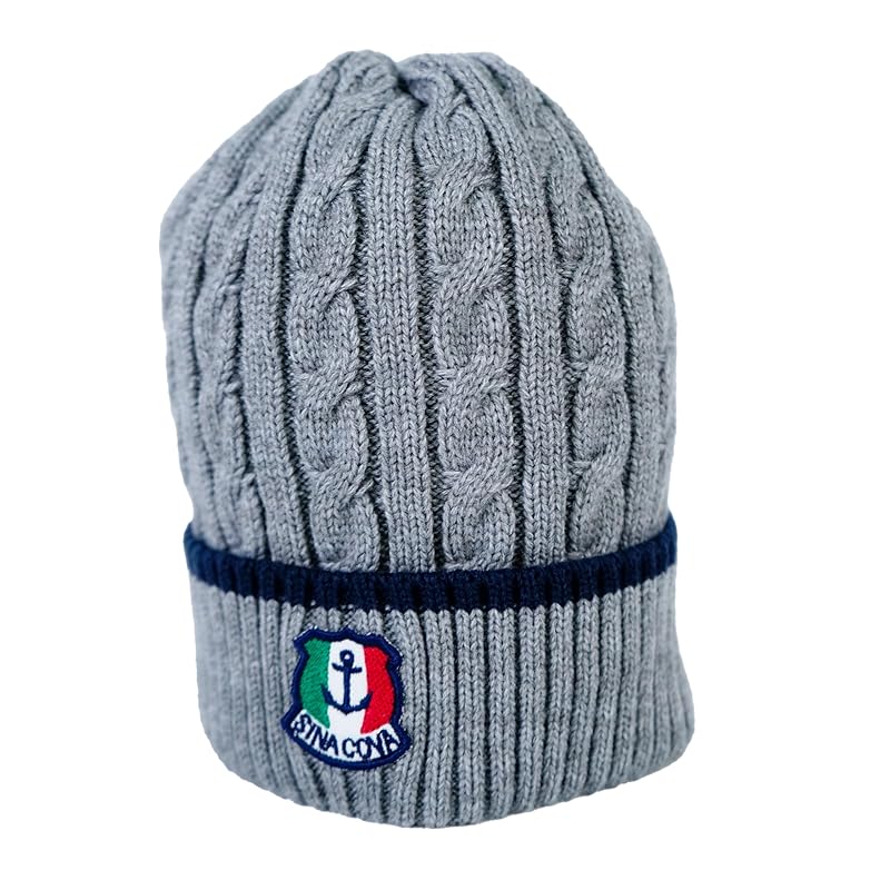 

[Shinakoba] knit cap watch cap men s 80% acrylic 15% nylon 5% hair Head circumference 58cm 23277740 (Heather gray) F