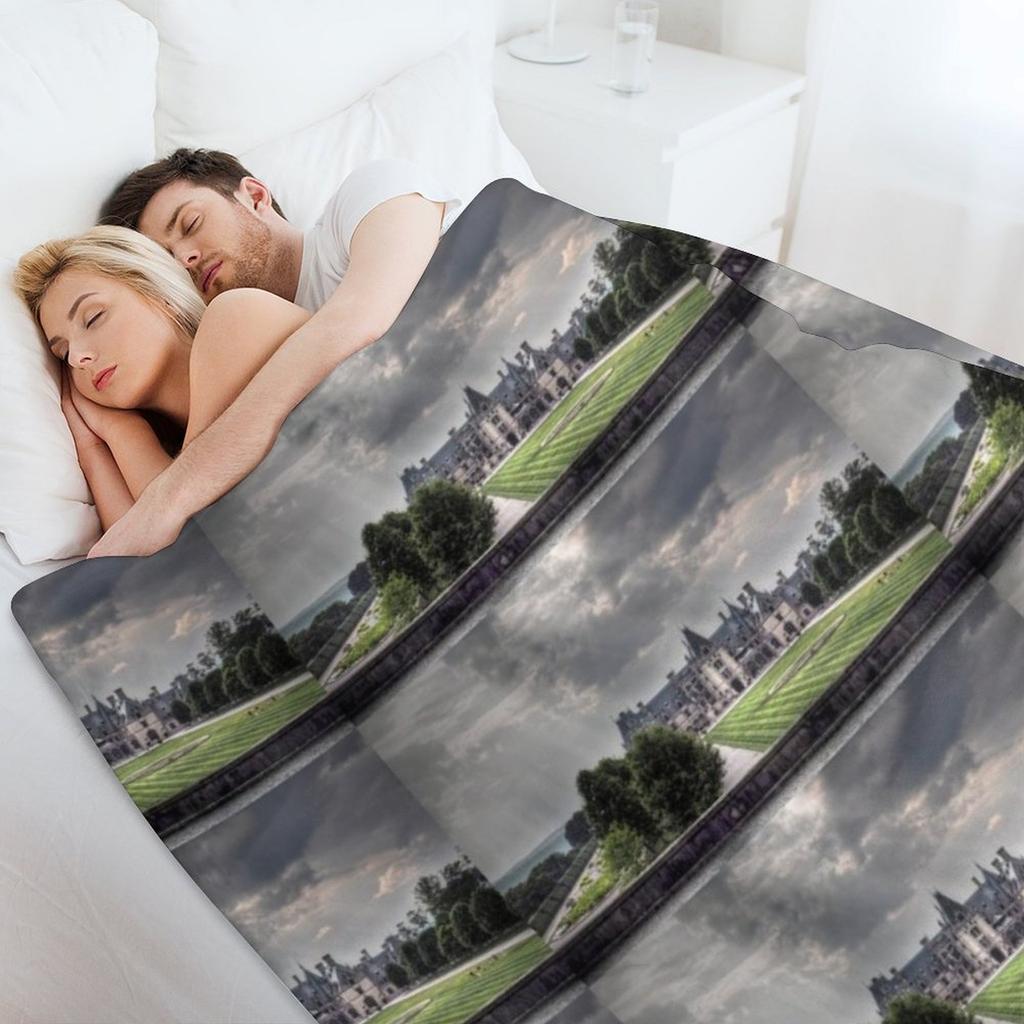 Biltmore Estate Throw Blanket Luxury Designer for Sofa Weighted for Winter Blankets