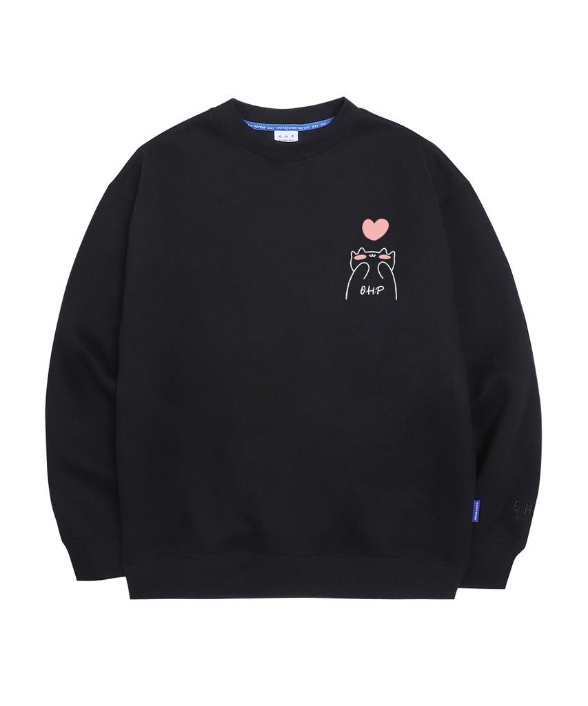 OHP Ohpxharmonia Catheart Fleece-Lined Sweatshirt