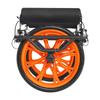 Kayak Cart, 149.7 Kg Load Capacity, Canoe Cart Dolly with 38.1 Cm Solid Rubber Tires & Kickstand, Assembles & Disassembles Within Seconds, Paddle