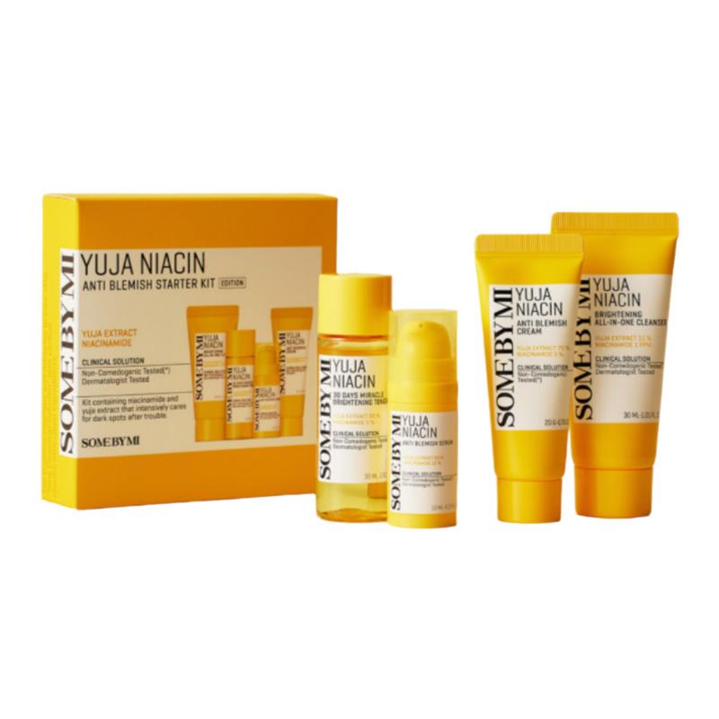 

SOMEBYMI Yuja Niacin Anti-Blemish Starter Kit (4 Items)
