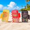 Hawaiianische Saftdose Druck Haarspangen Lustig Niedlich Getränkedose Design Haarspangen Sommer Strandurlaub Haaraccessoires