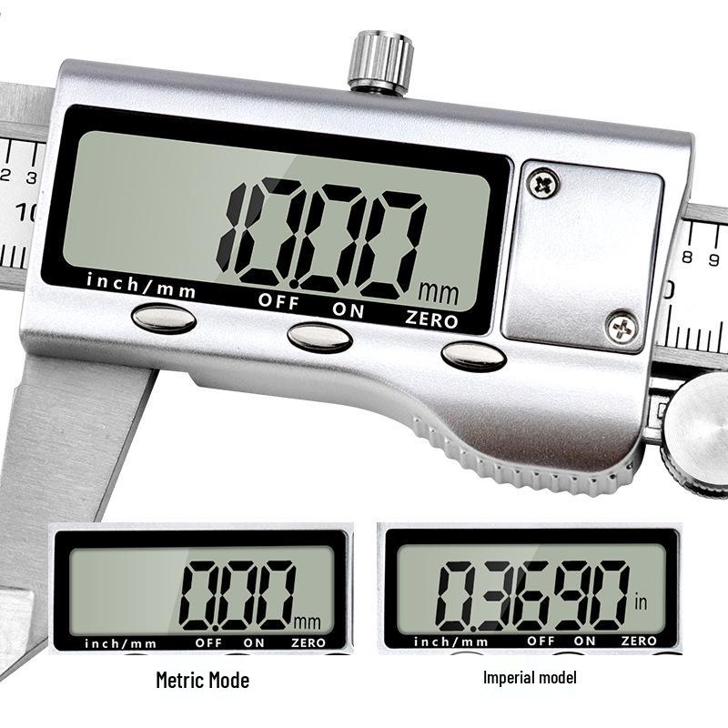 150mm Digital Vernier Caliper - Multi-purpose Metric/Inch Electronic Measuring Tool
