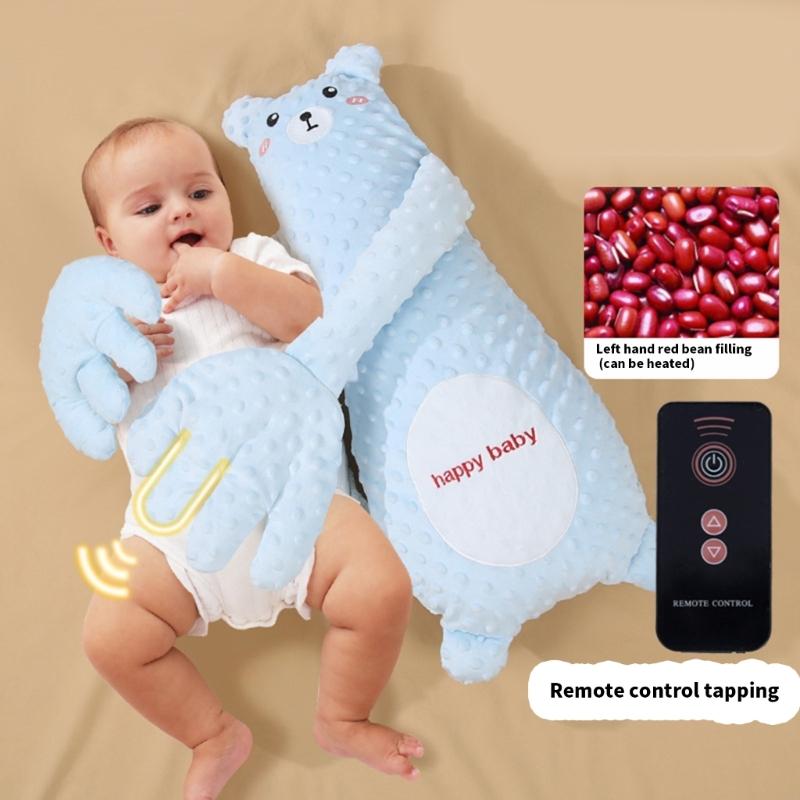 Poduszka kojąca dla niemowląt do łóżeczka, do klepania, uspokajająca, do trzymania w ręku, do leżenia, do samodzielnego zasypiania, zapobiega wzdęciom brzucha