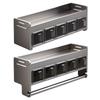 Waterproof Seasoning Box Rack Multifunctional Spice Jars Rack Simple Condiment Organizer  Household