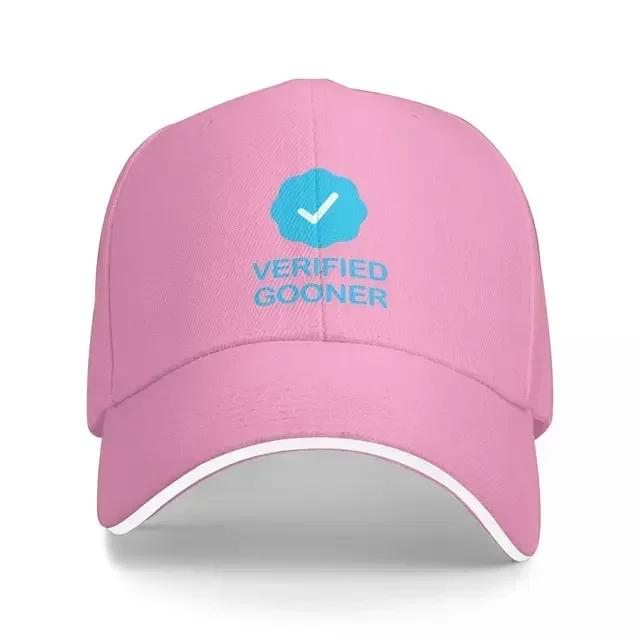 Gooning - Funny Verified Gooner Baseball Cap cute Military Tactical Cap sun hat Women's Beach Outlet 2025 Men's