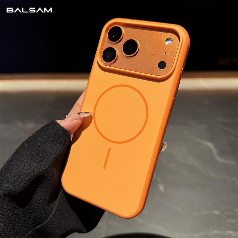 Official Magnetic Matte For Magsafe Case for iPhone 17 16 14 15 Plus 13 12 17 Pro Max 11 Soft Bumper Shockproof Armor Hard Cover