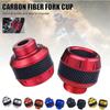 2Pcs Universal Aluminum Alloy Motorcycles Falling Protector Front Fork Cups Sliders Crash Blue Size A Universal Fit 25-26s