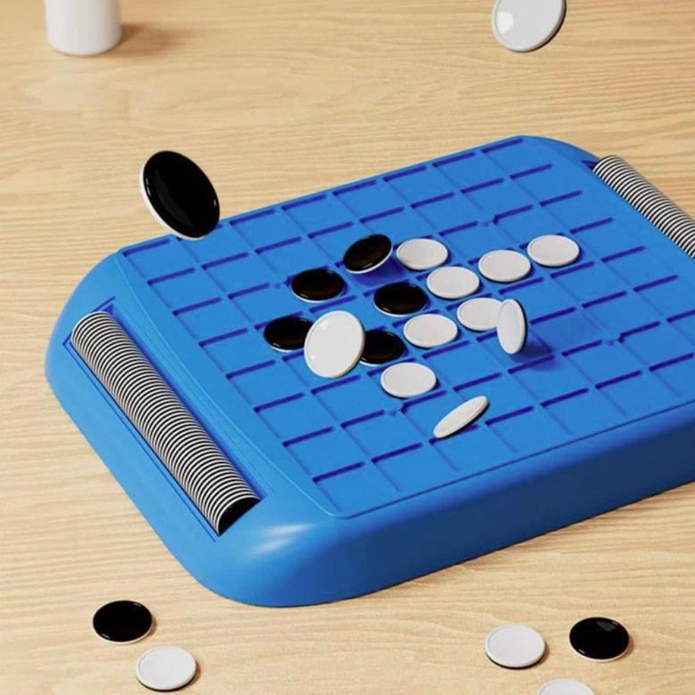 Parent-Child Interactive Kid Overturn Chess Touch Flip Reversi Strategy Board Game  Party Game