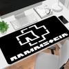 1Pc Rammstein Heavy Metal Gaming Mouse Pad Keyboard Desk Mat Non-slip Rubber Lock Edge Waterproof Computer Mousepad for Office Home Decor Y1682