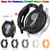 2-in-1 Korpuss + Rūdīta stikla plēve priekš Samsung Galaxy Watch 7 40mm 44mm TPU Ekrāna aizsargs un Bufera aizsargpārvalki