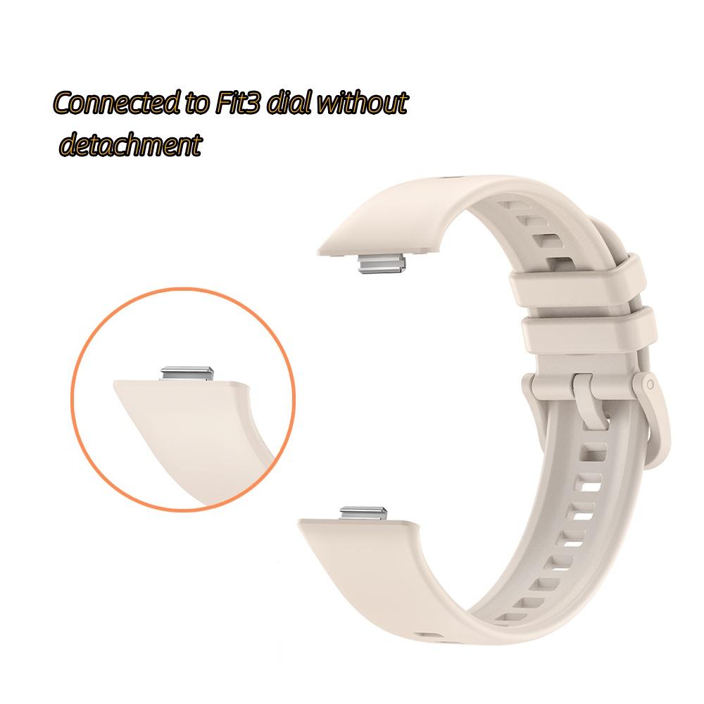 Sport Silicone Strap For Huawei Watch Fit 3 Bracelet Replacement Silicone Watch Band For Huawei Watch Fit 3 Band Accessories