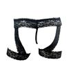 Men's Sex Underwear Sexy Transparent Lace Pocket Flat Foot Leggings Men's Sex Underwear