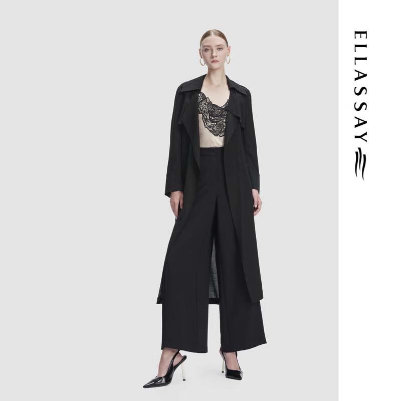 

ELLASSAY Женский элегантный классический тренч средней длины EWF351F00300 L