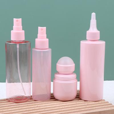 Pink Series Antiperspirant Body Fragrance Roll-On Bottles Spray Squeeze Liquid Ink Oil Dropper Bottle Pigment Container