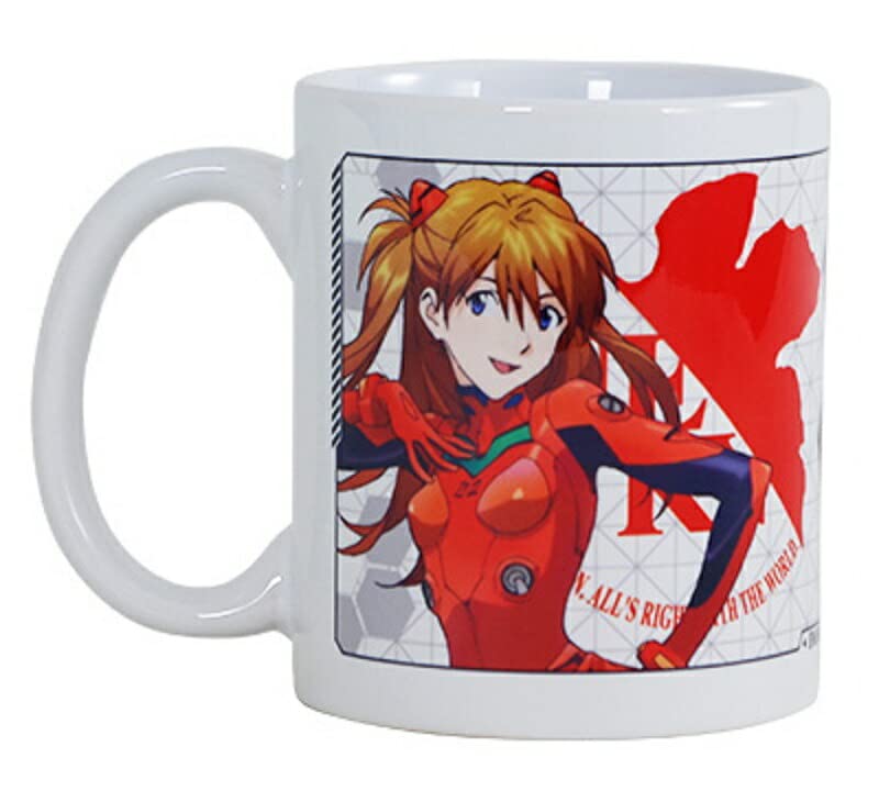 

Кружка Evangelion Asuka Unit 2 Керамика 315 мл