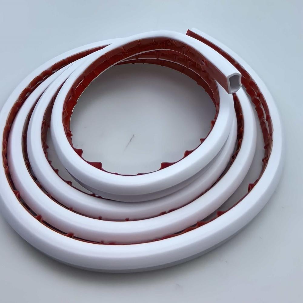 

1pc 3meters/118.11in Self-Adhesive PVC Cable Protector Flexible Design for Wire Safety Arc Floor Cable Protector Invisible 3meters