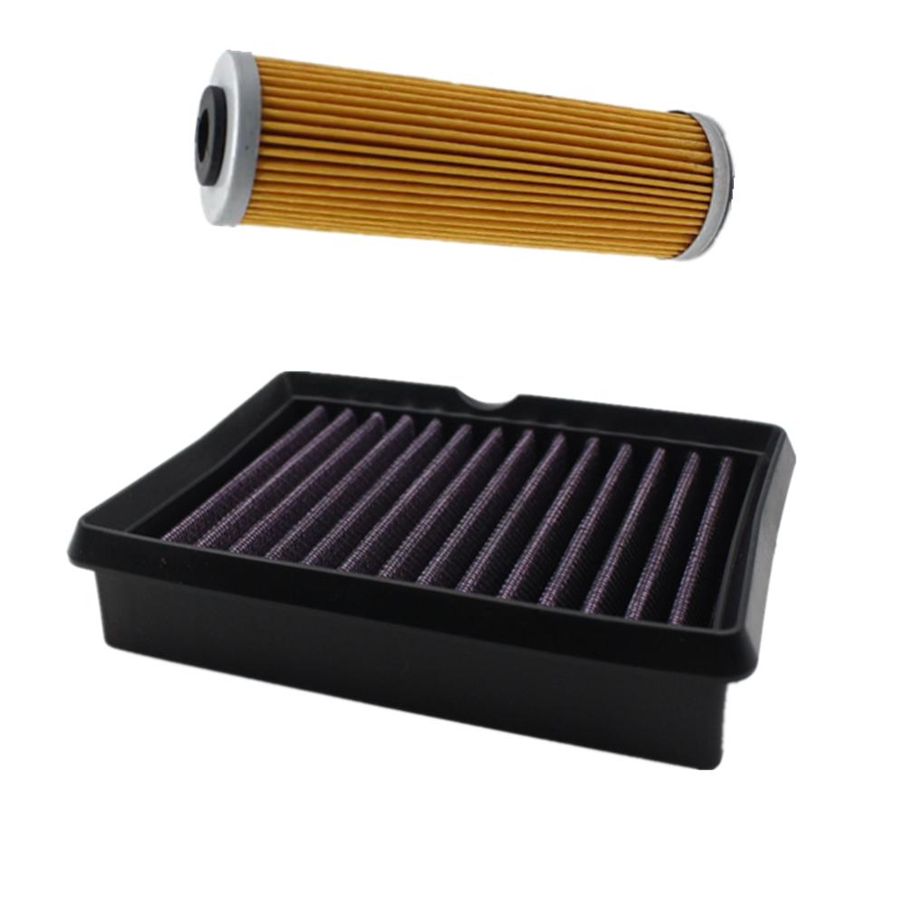 Motorcycle High Flow Air Filter Oil Filter For CFMOTO 800MT Touring Sport 2022-2023 CF800-5 Engine Intake Cleaner Accessories