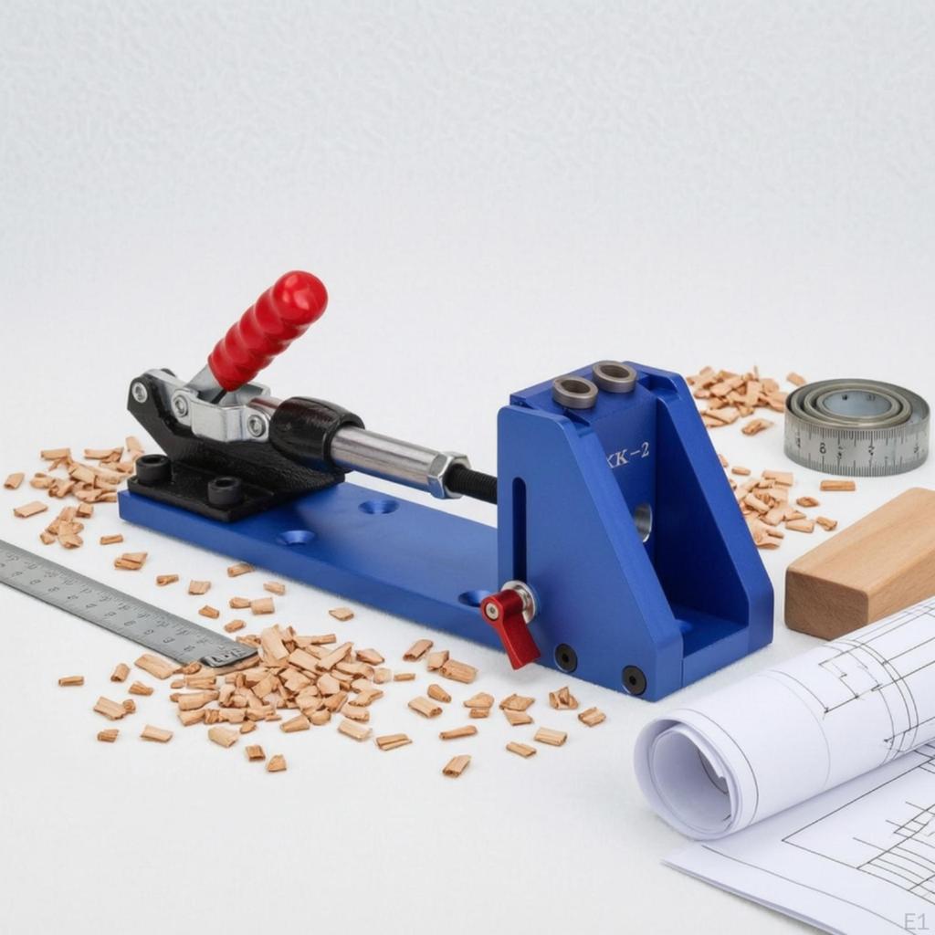 Pocket Hole Jig Long-Lasting with Clamp Heavy-Duty