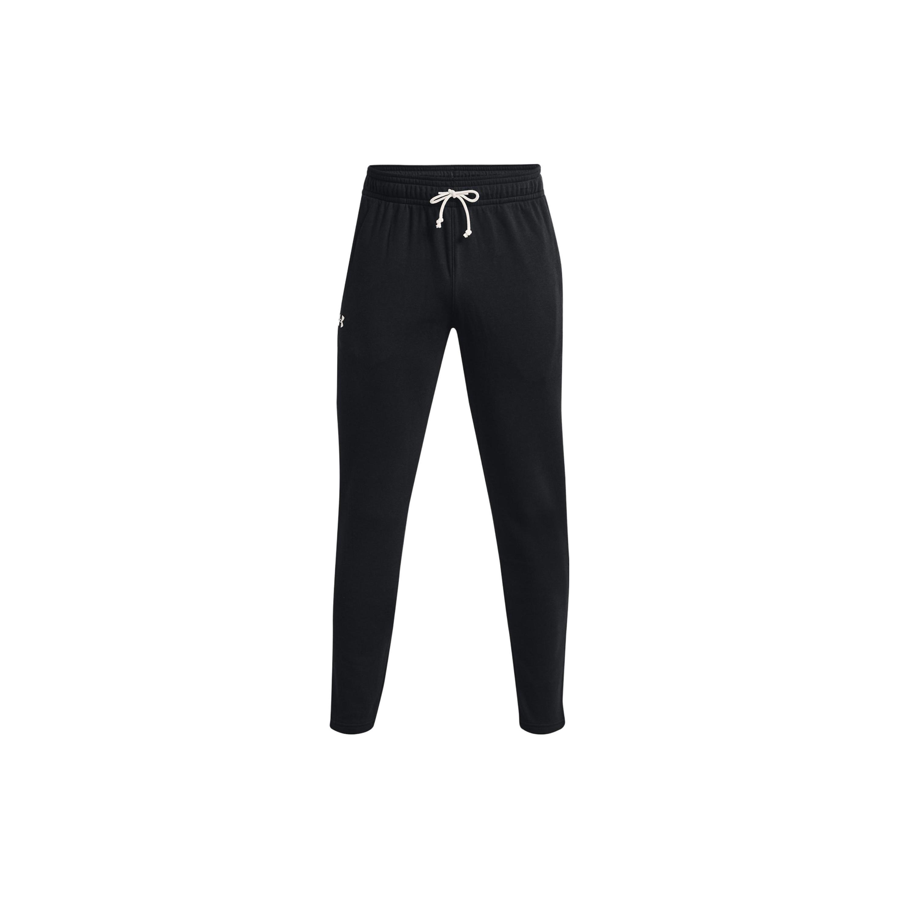 Under Armour Rival Terry Pants Black Men s 1376772-001 M