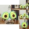 Adorable Mini Avocado Plush Toy Short Plush Stuffed Fruit Doll For Kids Activity Gift