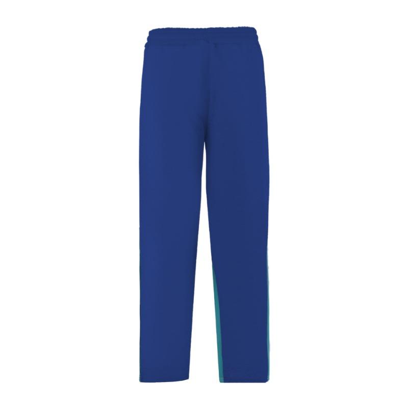 Men's Funky Pants Casual Colour Block Button Trousers Sweatpants Men's Straight Legs