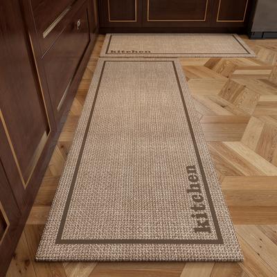 Koberček do kuchyne Behúň Protišmyková podložka na podlahu Dlhé koberce Elegantný minimalistický štýl Dekoračné koberce do domácnosti