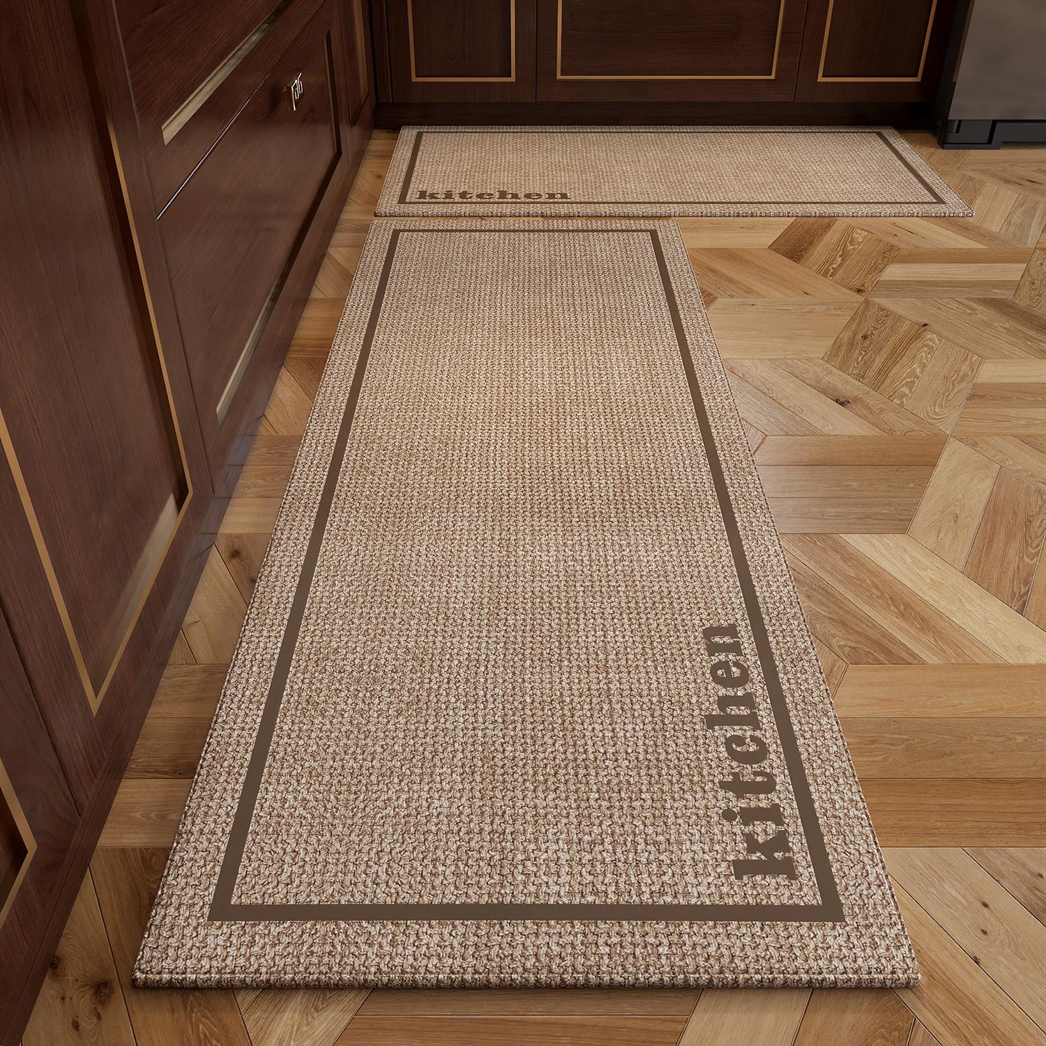 

Ковер для кухни, коврик-дорожка, нескользящий коврик для пола, длинные ковры, элегантный минималистичный стиль, ковры для украшения дома 1pc 50x80cm