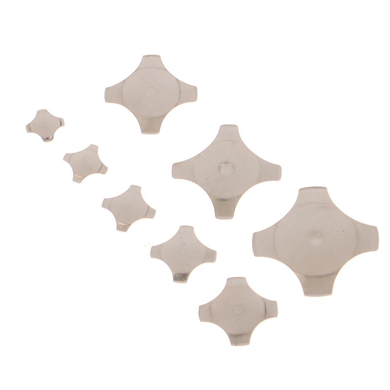 20Pcs 10 With Point Cross Shape Metal Dome Reset Switch 5 6 7 8.4 10 12 14 16 Mm Membrane Switch Spst Momentary On/Off Tactile