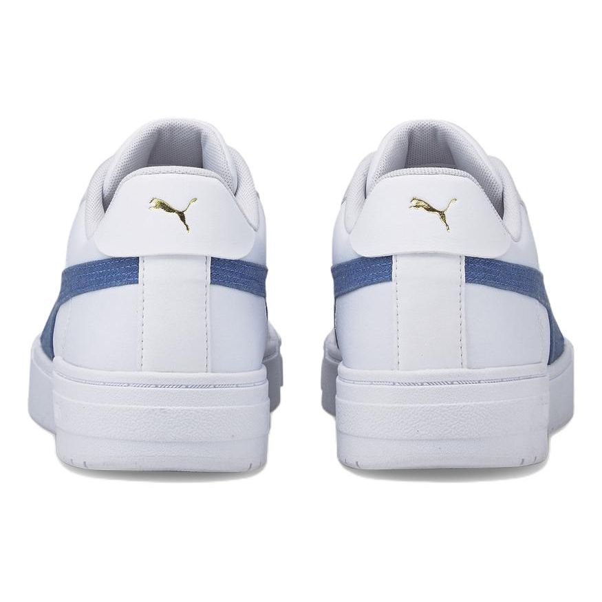 Puma Ca Pro Denim Comfortable Versatile Low-Top Sneakers Unisex Sneakers White Blue 385690-01