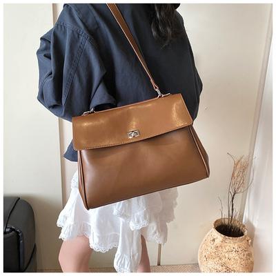 Bags Large Capacity Women's Commuter Bags Fashion High Sense Retro Women's Shoulder Messenger Bags Working Women