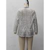 Women's Summer Sequins Long Sleeve Temperament Mid-Length Jacket